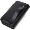 Гаманець Bond Accessories З двома відділеннями із натуральної шкіри Чорна (22027) зображення 2