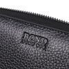 Гаманець Bond Accessories З двома відділеннями із натуральної шкіри Чорна (22027) зображення 5