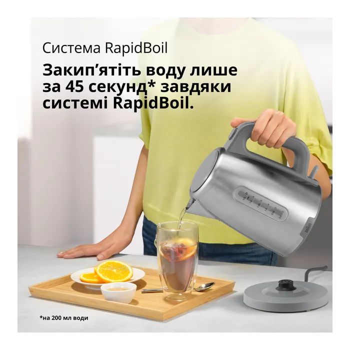Электрочайник Braun WK 1500 GY изображение 7