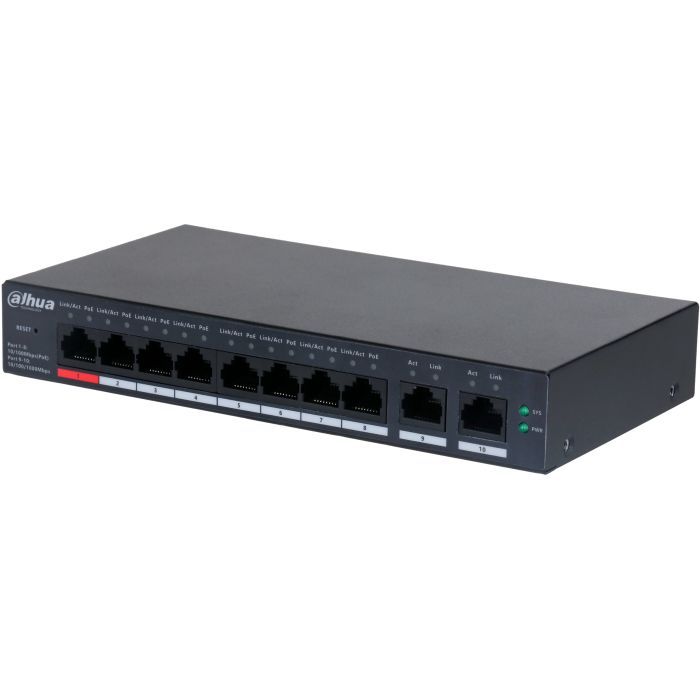 Коммутатор сетевой Dahua DH-CS4010-8ET-110