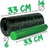 Масажный ролик PowerPlay PP-4348 2 in 1 EPP Foam Roller 33x14см Чорно/Зелений (PP_4348_Green_(33*14)) изображение 10