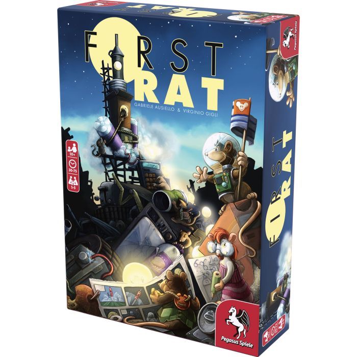 Настольная игра Pegasus Spiele Первая Крыса (First Rat) (англ.) (PS127) изображение 7