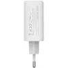 Зарядное устройство ColorWay GaN Mini 50W PD Port PPS USB (Type-C PD 30W + Type-C PD 20W) white (CW-CHS050PD-WT) изображение 3