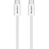 Дата кабель USB-C to USB-C 1.0m 60W Magnet Braided White Canyon (CND-CCMG60AB15W) зображення 4