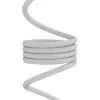 Дата кабель USB-C to USB-C 1.0m 60W Magnet Braided White Canyon (CND-CCMG60AB15W) зображення 6