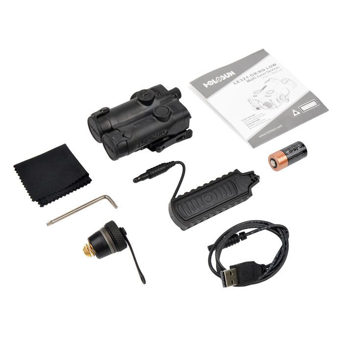 Тактический блок Holosun LE321-GR (LE321G) Green & IR / White & IR illuminator (747051) изображение 5