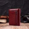 Кошелек ST Leather Кожаный Бордовый (19480) изображение 10