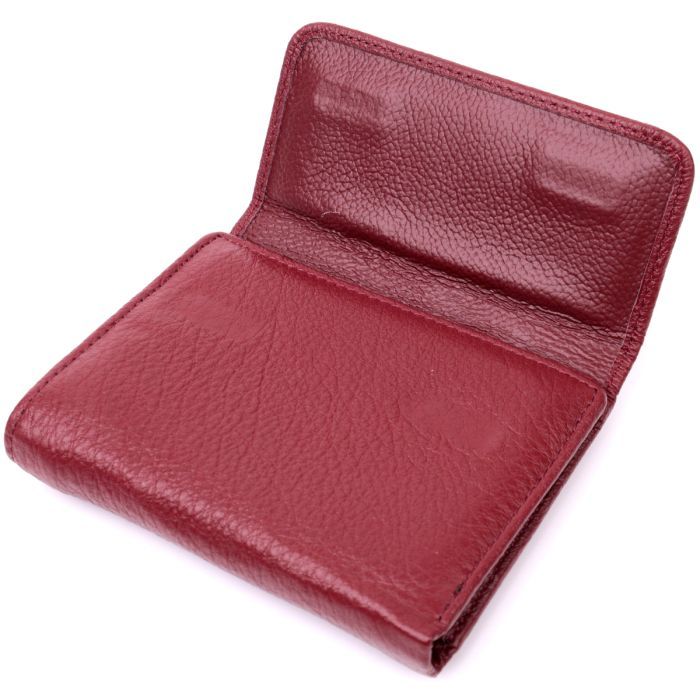 Кошелек ST Leather Кожаный Бордовый (19480) изображение 5
