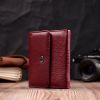 Кошелек ST Leather Кожаный Бордовый (19480) изображение 9