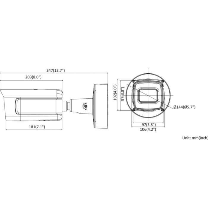 Камера видеонаблюдения Hikvision iDS-2CD7A26G0-IZHS(C) (8-32) изображение 2