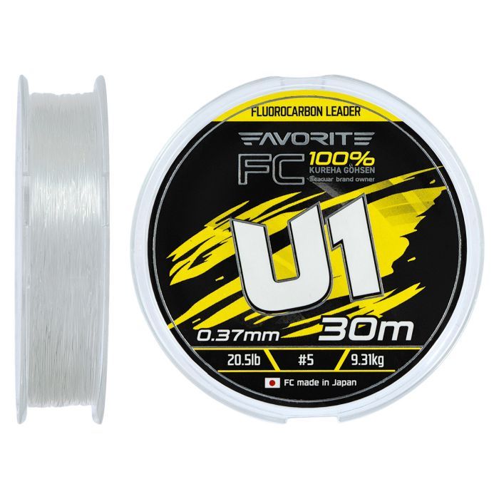 Флюорокарбон Favorite U1 FC 30m 3.0/0.285mm 13.2lb/5.97kg (1693.12.14)