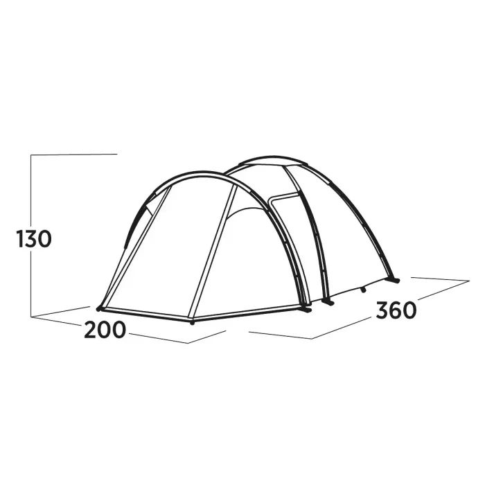 Палатка Easy Camp Lomsdal 3 (120479) (931550) изображение 6