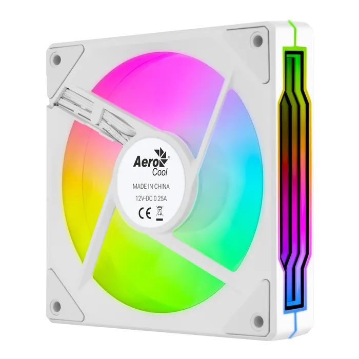 Кулер для корпуса AeroCool Phantom M-3 12 PWM ARGB White (ACF3-MR11217.21) изображение 3