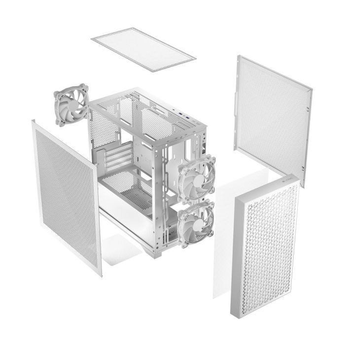 Корпус Logic concept DART PRO MINI WHITE MESH (AM-DART-PRO-0000-20) изображение 5
