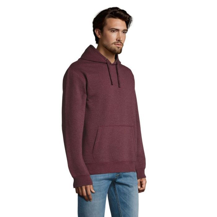 Худи Sol's Spencer темно-бордовий меланж XXL (02991148XXL) изображение 3