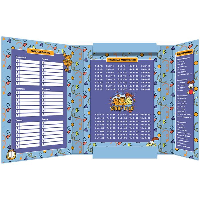 Папка для тетрадей Kite В5 на резинке Garfield (GF25-210) изображение 2