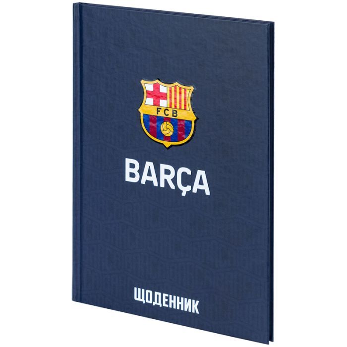 Щоденник шкільний Kite FC Barcelona, тверда обкладинка (BC25-262) зображення 2