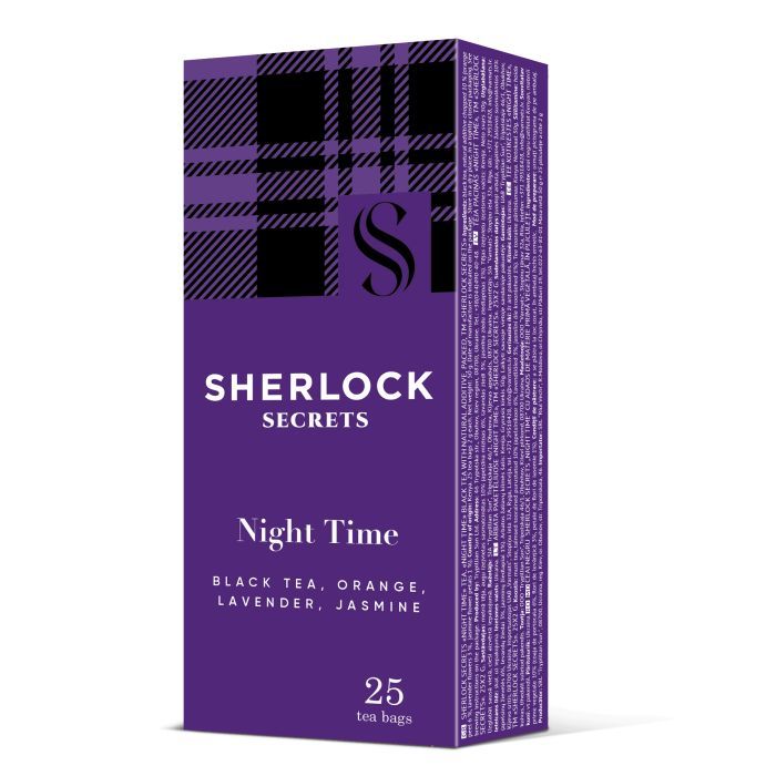 Чай Sherlock Secrets Night Time черный 25х2 г (shs.01077)