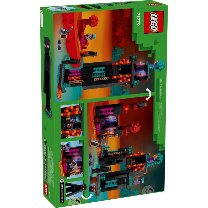 Конструктор LEGO Minecraft Вежа Ендермена (21279) зображення 10