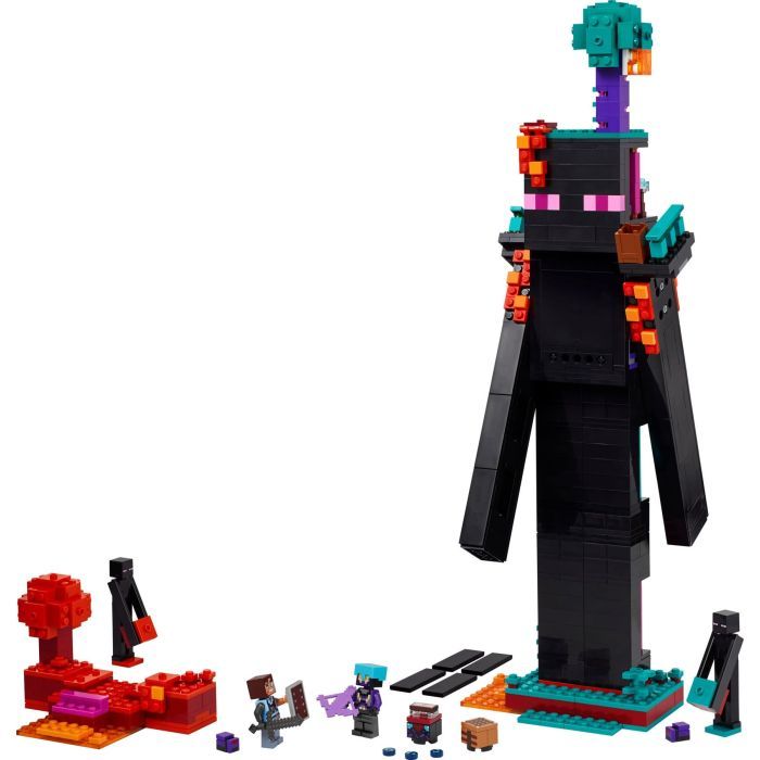 Конструктор LEGO Minecraft Вежа Ендермена (21279) зображення 2