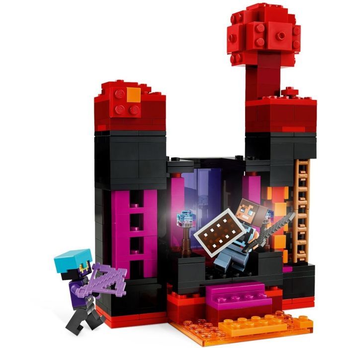 Конструктор LEGO Minecraft Вежа Ендермена (21279) зображення 8