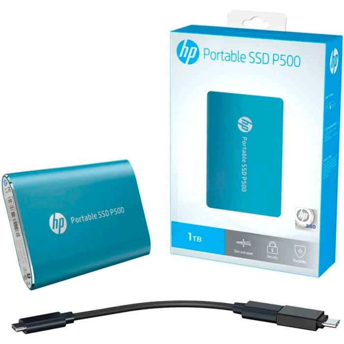 Накопитель SSD USB 3.2 1TB P500 HP (1F5P6AA) изображение 3