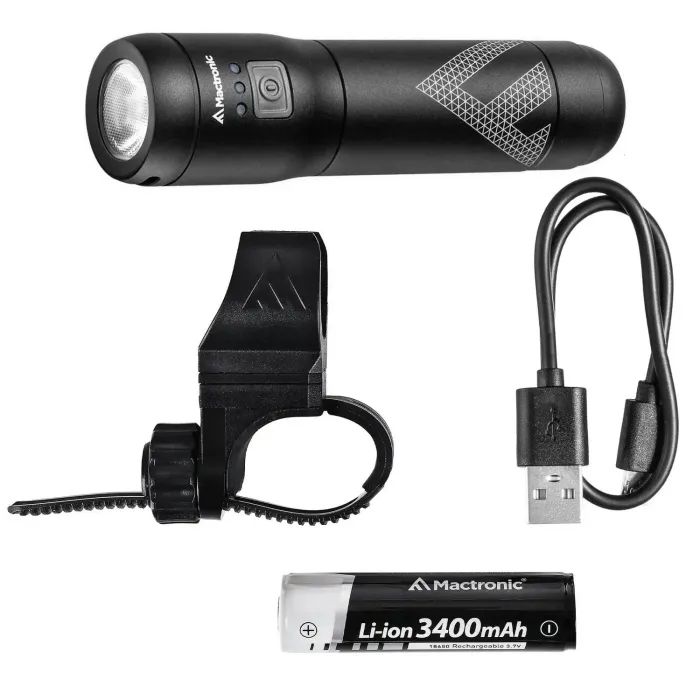 Передняя велофара Mactronic Scream 3.1 (1000 Lm) Recharg Type-C (ABF0167) (DAS303251) изображение 10