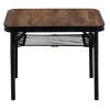 Туристический стол Bo-Camp Woodbine 56x34 cm Black/Wood look (1404191) (DAS303265) изображение 2