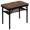 Туристичний стіл Bo-Camp Woodbine 56x34 cm Black/Wood look (1404191) (DAS303265) зображення 2