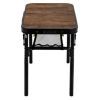 Туристический стол Bo-Camp Woodbine 56x34 cm Black/Wood look (1404191) (DAS303265) изображение 3