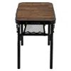 Туристичний стіл Bo-Camp Woodbine 56x34 cm Black/Wood look (1404191) (DAS303265) зображення 3