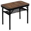 Туристический стол Bo-Camp Woodbine 56x34 cm Black/Wood look (1404191) (DAS303265)