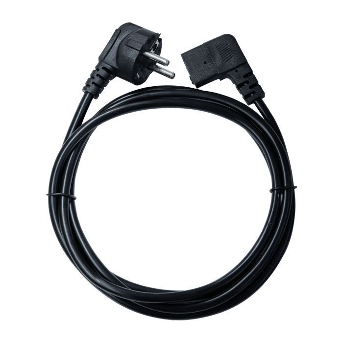 Кабель питания C13 1.8m corner black Armorstandart (ARM73124) изображение 2