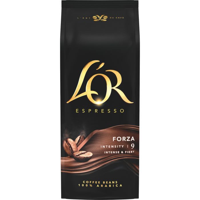 Кофе L'OR Espresso Forza 100% Арабика в зернах 500 г (8711000324141)