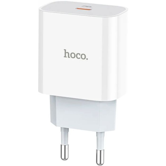 Зарядний пристрій HOCO C76A Plus Speed Source USB-C PD20W White (6931474746917)
