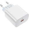 Зарядний пристрій HOCO C76A Plus Speed Source USB-C PD20W White (6931474746917) зображення 2