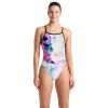 Купальник Arena Airbrush Swimsuit Challenge Ba 007912-510 білий, чорний, мультикольор 40 (3468337391487)