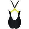 Купальник Arena Threefold V Back One Piece R 006483-780 Чорний/Жовтий/Блакитний 36 (3468336961094) изображение 4