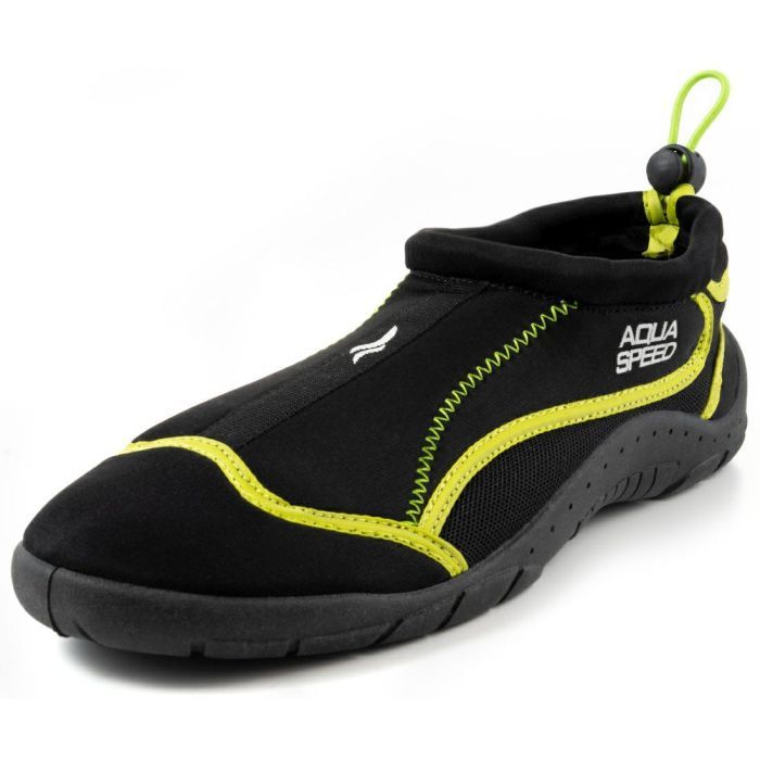 Аквашузи Aqua Speed Aqua Shoe Model 704-78 чорний, жовтий 44 (5908217691682) зображення 2
