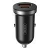 Зарядний пристрій XO CC56 USB-C PD30W + USB-A Black (CC56_Black)