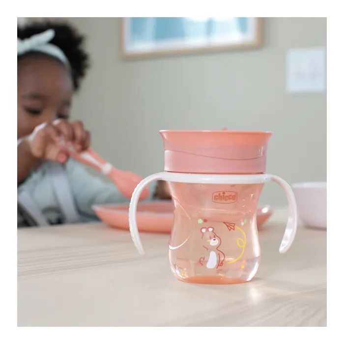 Поильник-непроливайка Chicco Perfect Cup 200 мл. від 12 місяців (блакитна) (06951.25) изображение 7