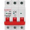 Автоматичний вимикач E.NEXT 3-п e.mcb.stand. 50А C ( 6кА) (s002136) зображення 2