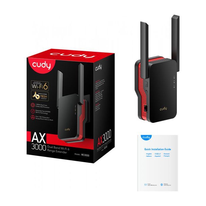 Ретранслятор Cudy RE3000 изображение 5 Ретранслятор Cudy RE3000 изображение 5