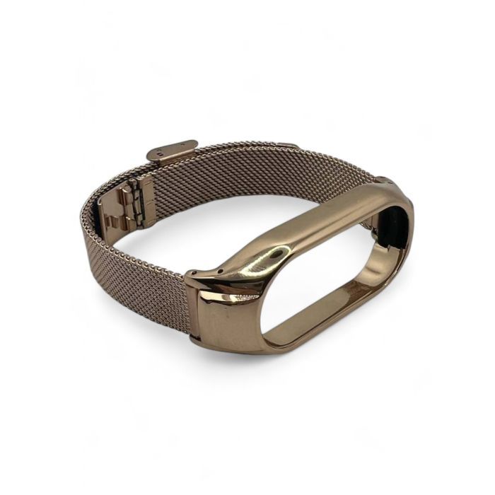 Ремешок для фитнес браслета BeCover Metal для Xiaomi Mi Smart Band 9 Gold (711980) изображение 3