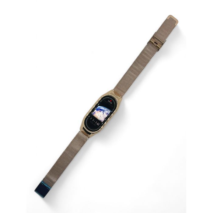 Ремешок для фитнес браслета BeCover Metal для Xiaomi Mi Smart Band 9 Gold (711980) изображение 5