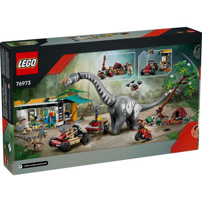 Конструктор LEGO Jurassic World Миссия по отслеживанию раптора и титанозавра (76973) изображение 8