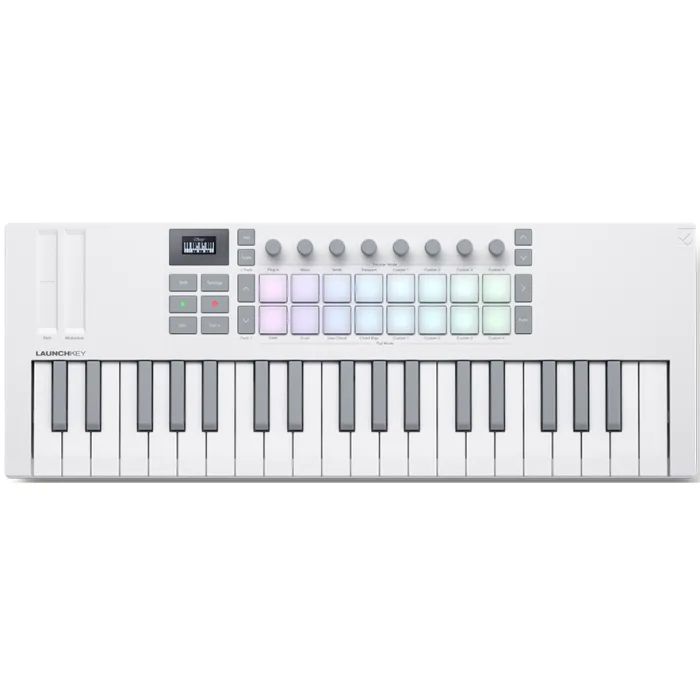 MIDI-клавіатура Novation Launchkey Mini 37 MK4 White Edition (301234)