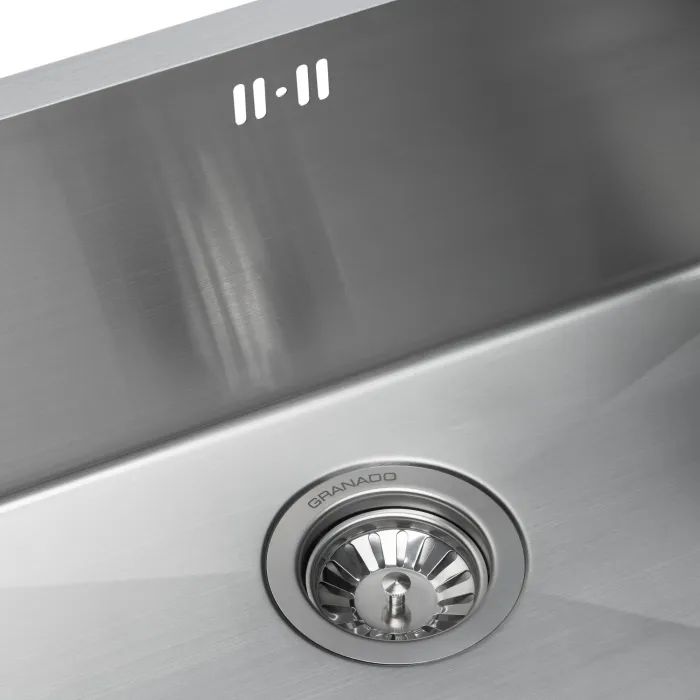 Мийка кухонна GRANADO Under top L STEEL S304 (GS09304) зображення 4