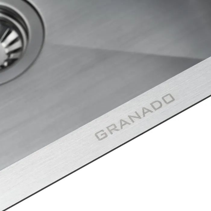 Мийка кухонна GRANADO Under top L STEEL S304 (GS09304) зображення 5