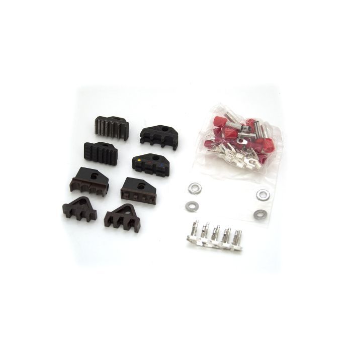 Затиск для клем CINLINELE Black-red + насадки 06 -0.5-6mm2, 02С -0.5-2.5mm2, 06WF -0.25-16mm2, 48B -0.5-2.5mm2 (Cinlin-2549) зображення 3